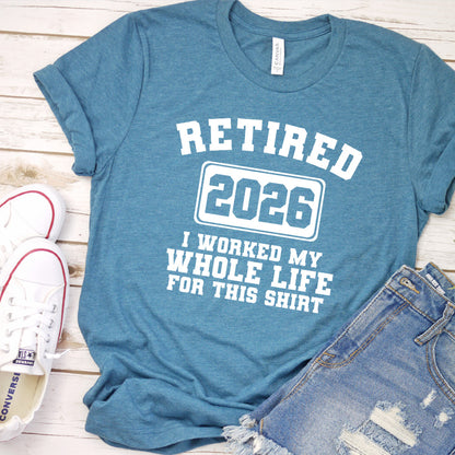 Retired 2026 T-Shirt