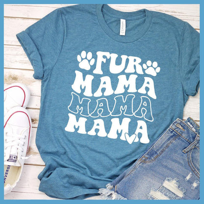 Fur Mama Retro T-Shirt