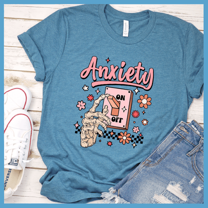Anxiety On T-Shirt Colored Edition