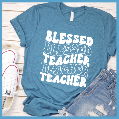 Blessed Teacher T-Shirt - Brooke & Belle