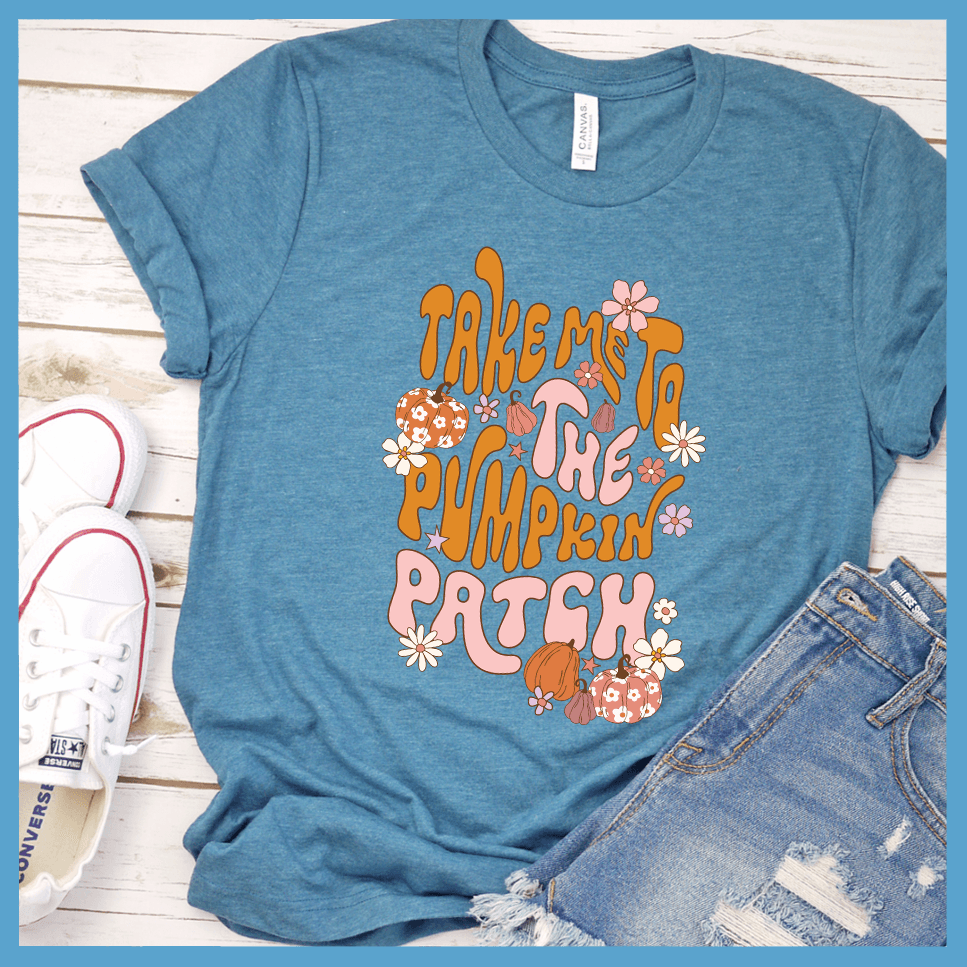 Take Me To The Pumpkin Patch T-Shirt Colored Edition - Brooke & Belle