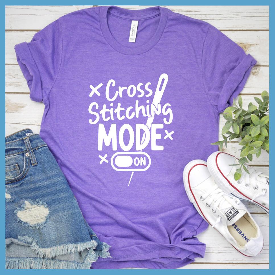 Cross Stitching Mode On T-Shirt - Brooke & Belle