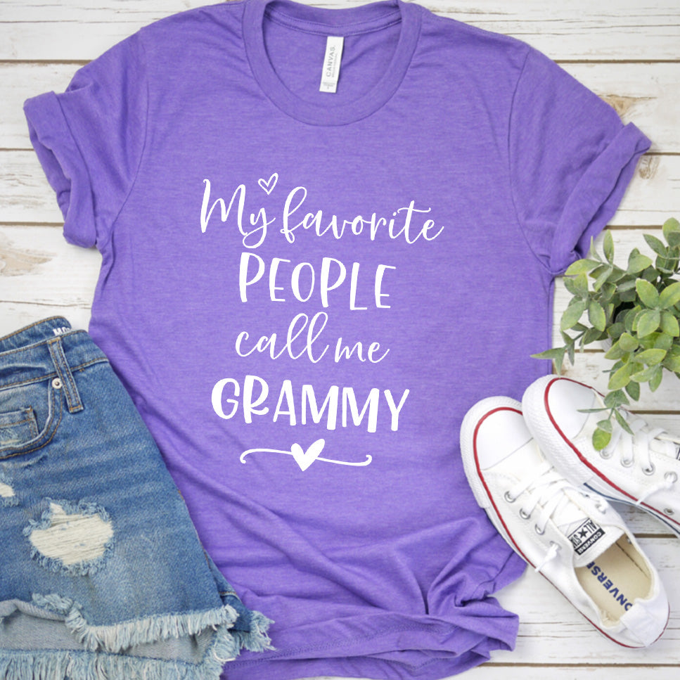 My Favorite People Call Me Grammy T-Shirt