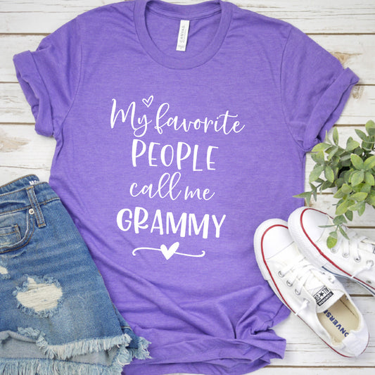 My Favorite People Call Me Grammy T-Shirt