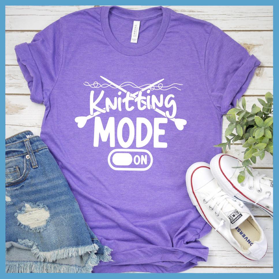 Knitting Mode On T-Shirt
