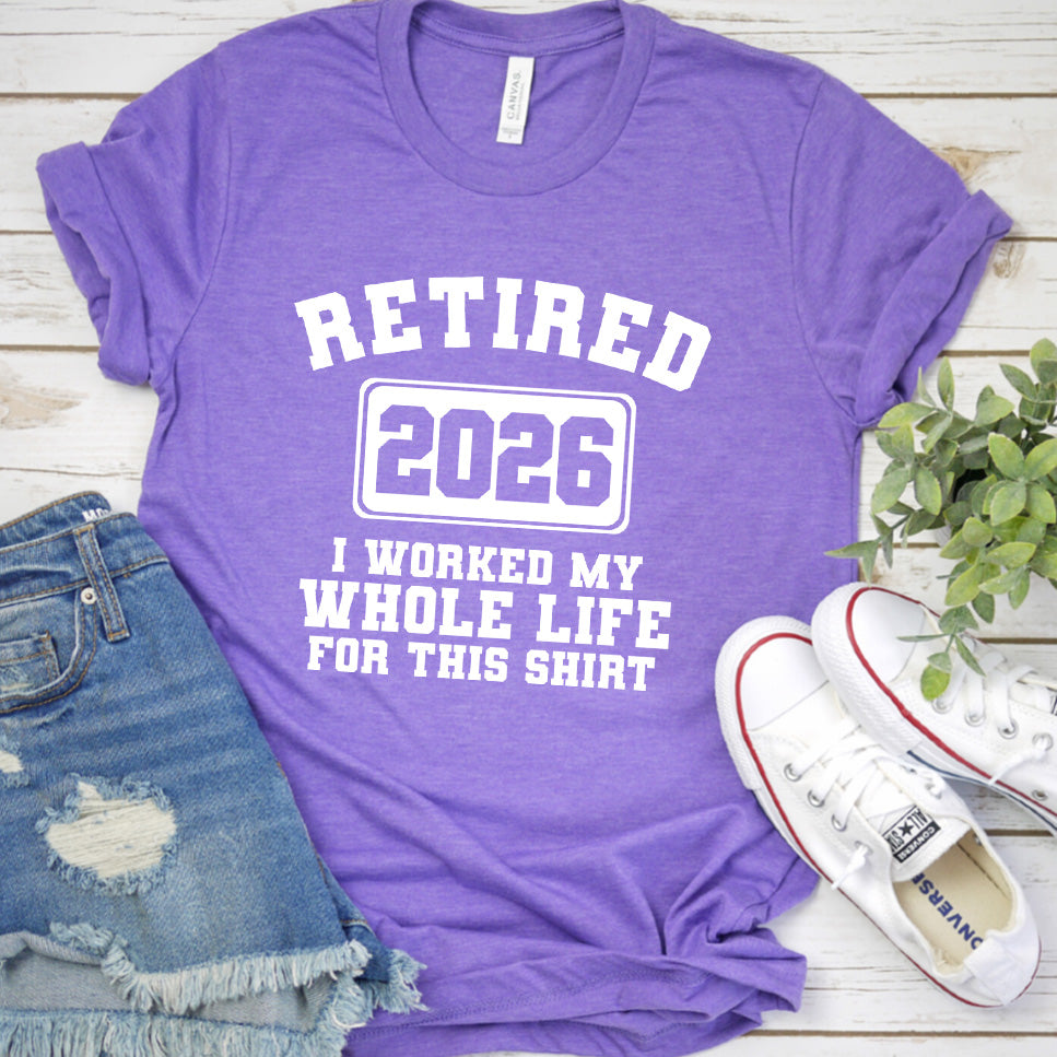 Retired 2026 T-Shirt