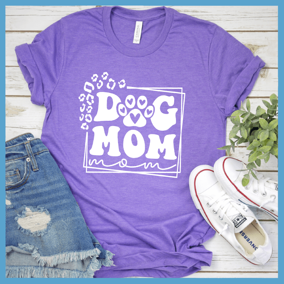 Dog Mom Retro T-Shirt - Brooke & Belle