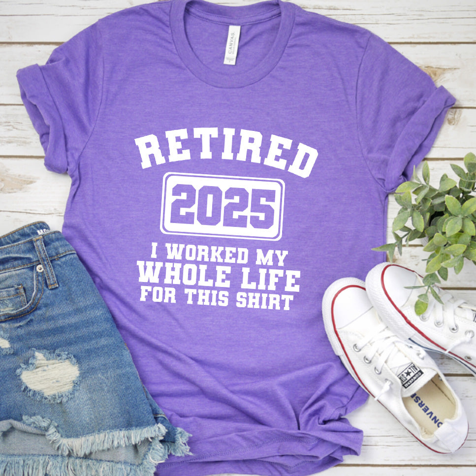 Retired 2025 T-Shirt