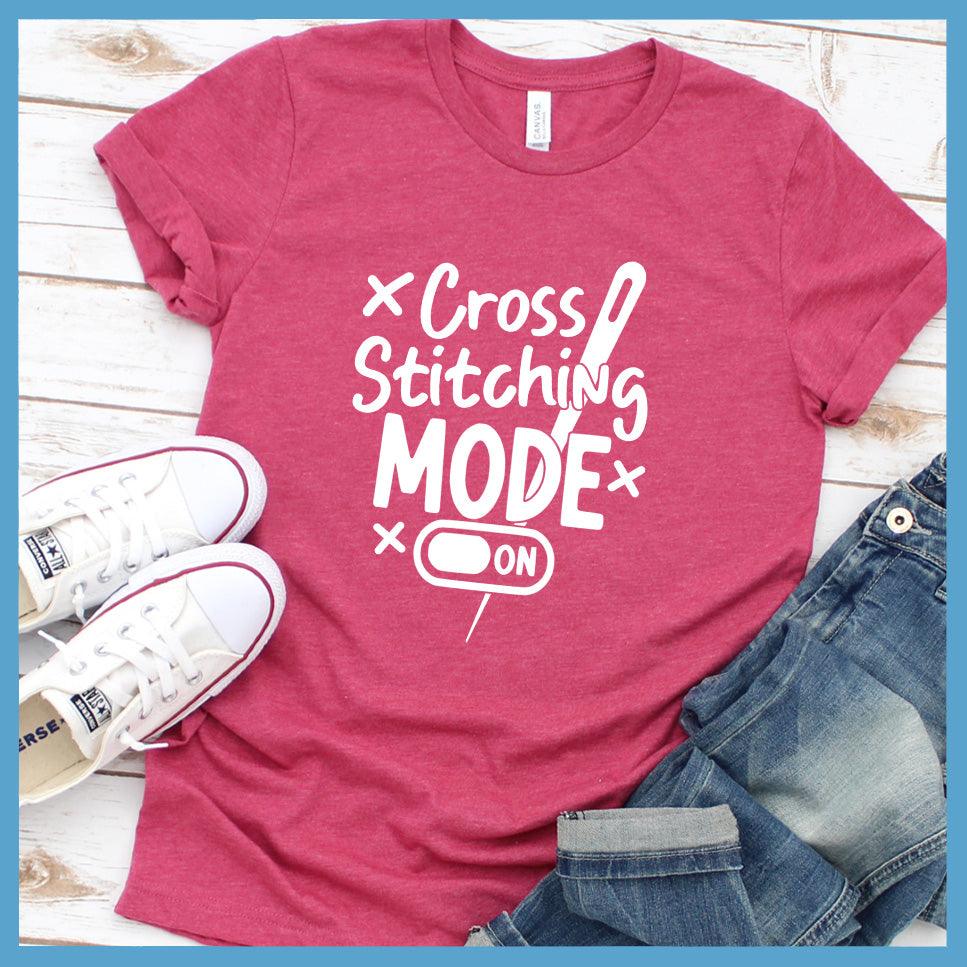 Cross Stitching Mode On T-Shirt - Brooke & Belle