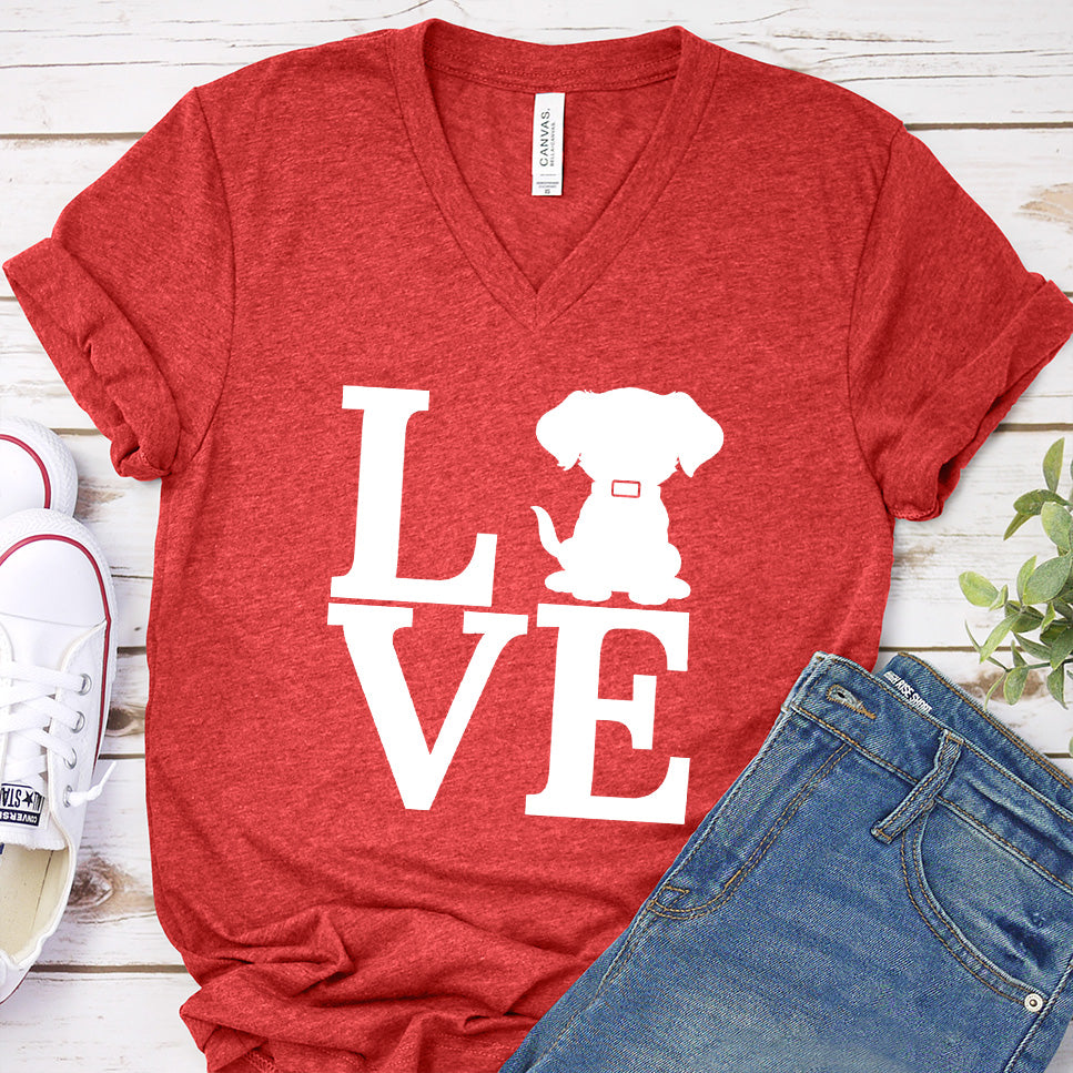 Dog Love Version 4 V-Neck