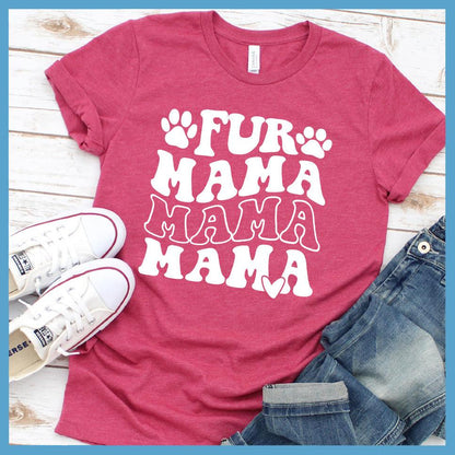 Fur Mama Retro T-Shirt - Brooke & Belle