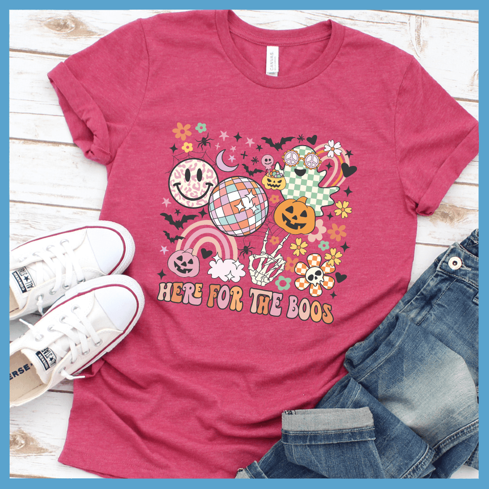 Here For The Boos T-Shirt Colored Edition - Brooke & Belle