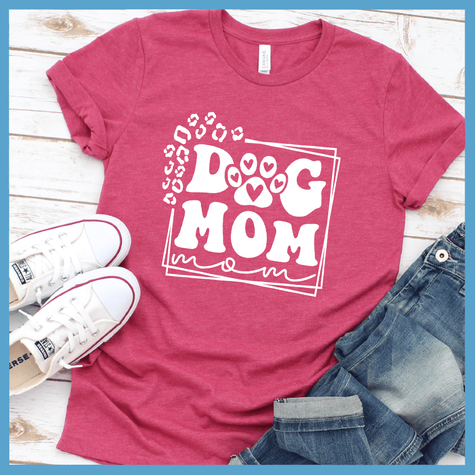 Dog Mom Retro T-Shirt - Brooke & Belle