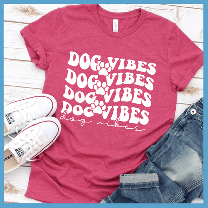 Dog Vibes Retro T-Shirt