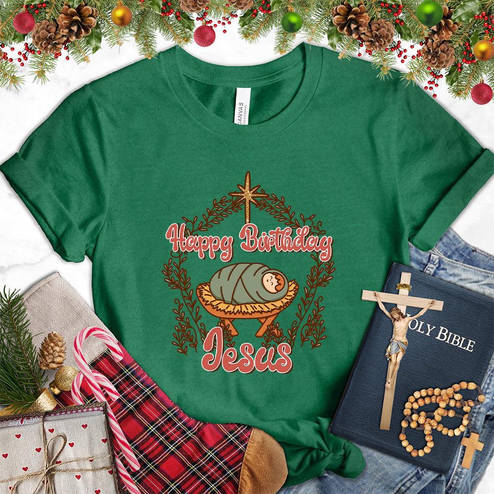 Happy Birthday Jesus Colored Edition T-Shirt - Brooke & Belle
