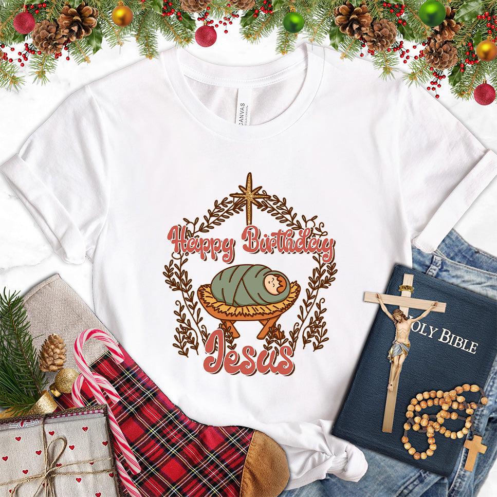 Happy Birthday Jesus Colored Edition T-Shirt - Brooke & Belle