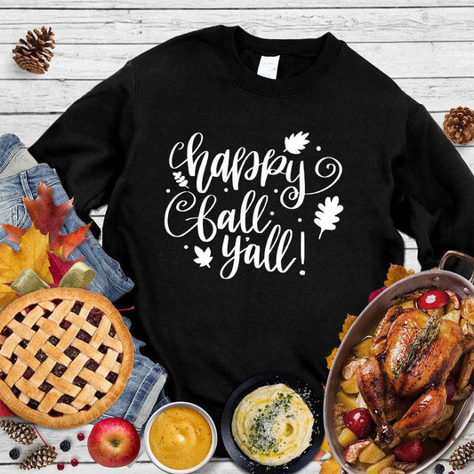 Happy Fall Y'all Sweatshirt - Brooke & Belle