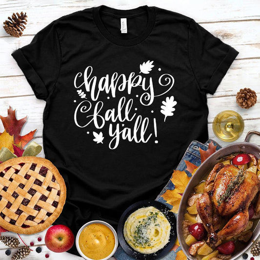 Happy Fall Y'all T-Shirt - Brooke & Belle