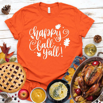 Happy Fall Y'all T-Shirt - Brooke & Belle