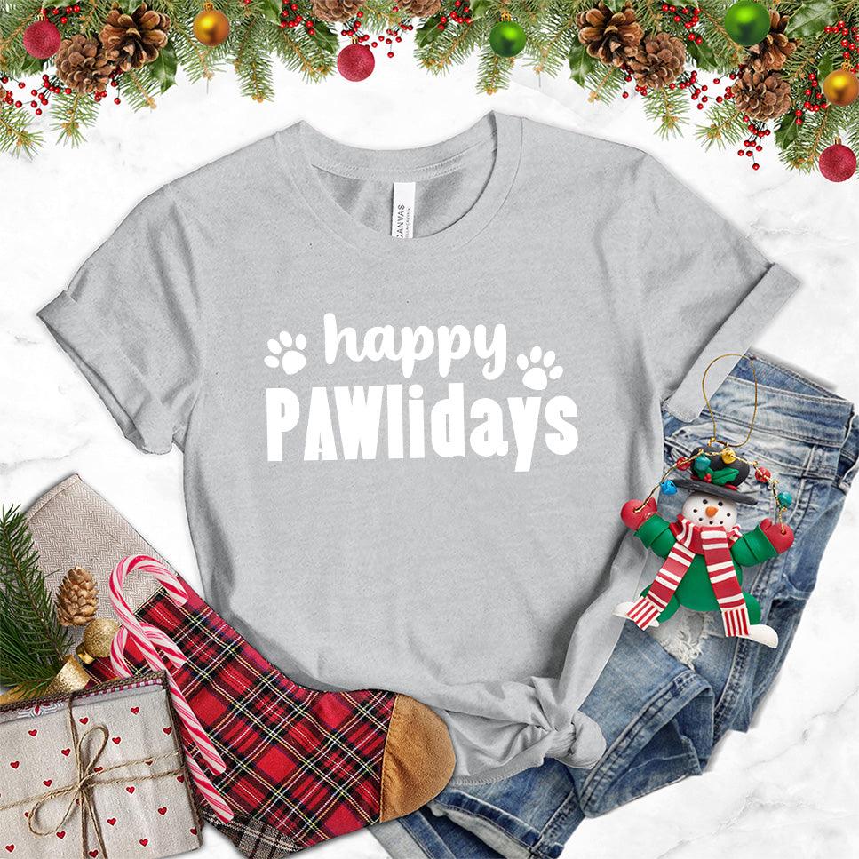 Happy Pawlidays Version 2 T-Shirt - Brooke & Belle