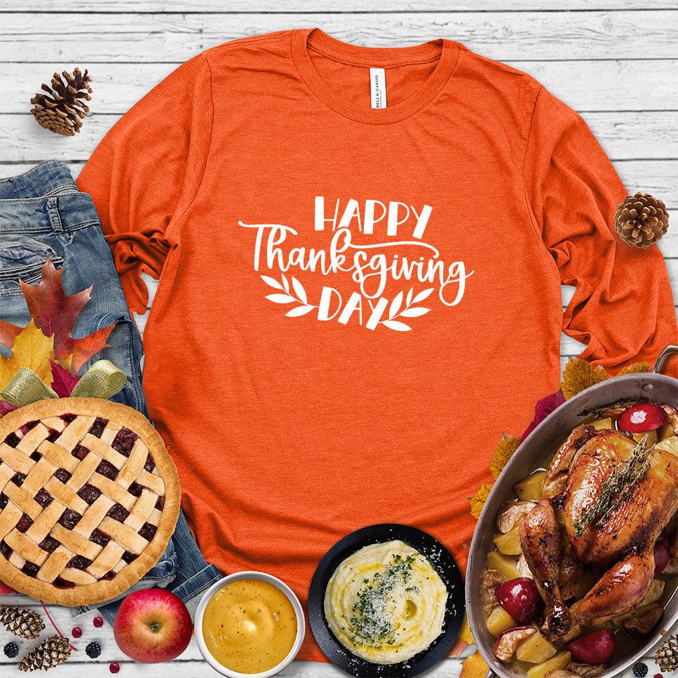 Happy Thanksgiving Day Long Sleeves - Brooke & Belle