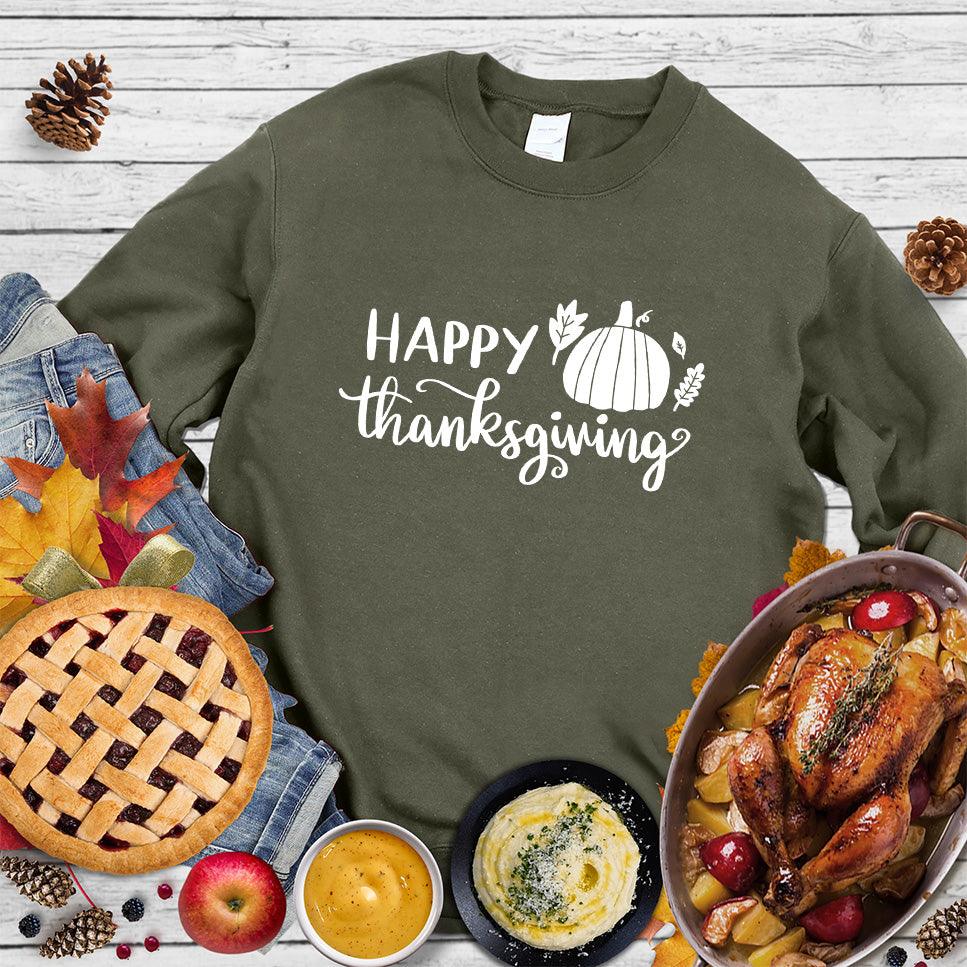 Happy Thanksgiving Version 2 Sweatshirt - Brooke & Belle