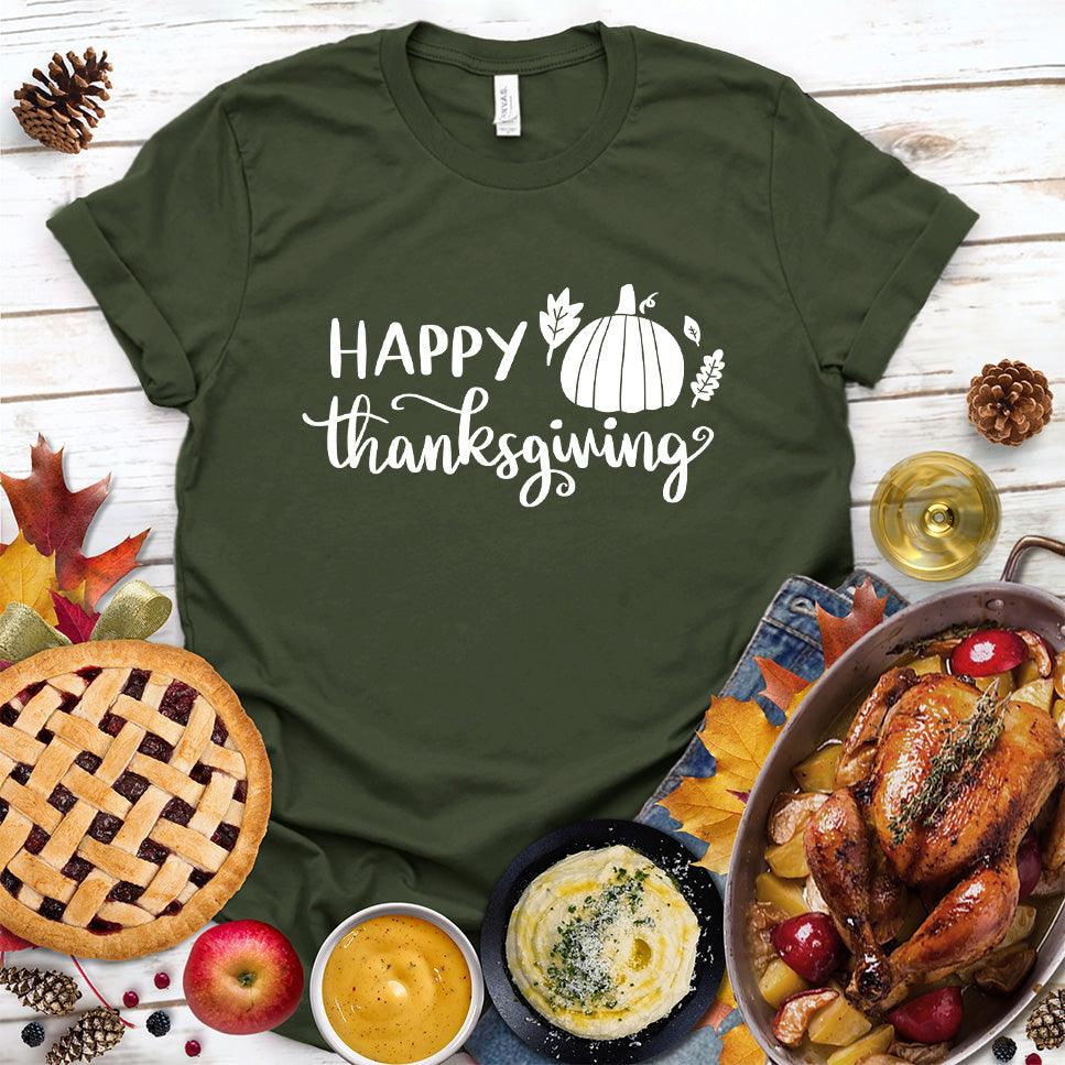 Happy Thanksgiving Version 2 T-Shirt - Brooke & Belle