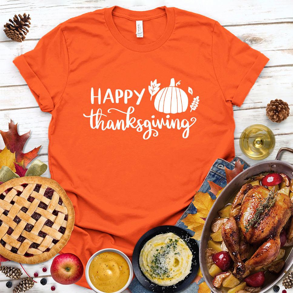 Happy Thanksgiving Version 2 T-Shirt - Brooke & Belle