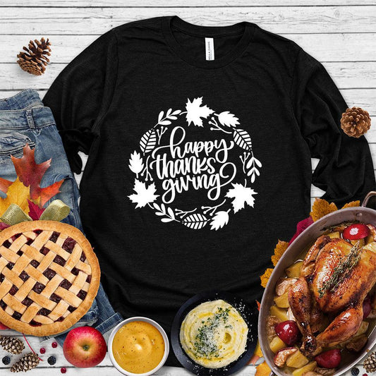 Happy Thanksgiving Version 5 Long Sleeves - Brooke & Belle