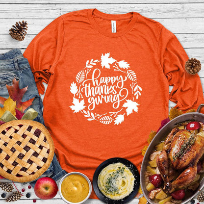 Happy Thanksgiving Version 5 Long Sleeves - Brooke & Belle