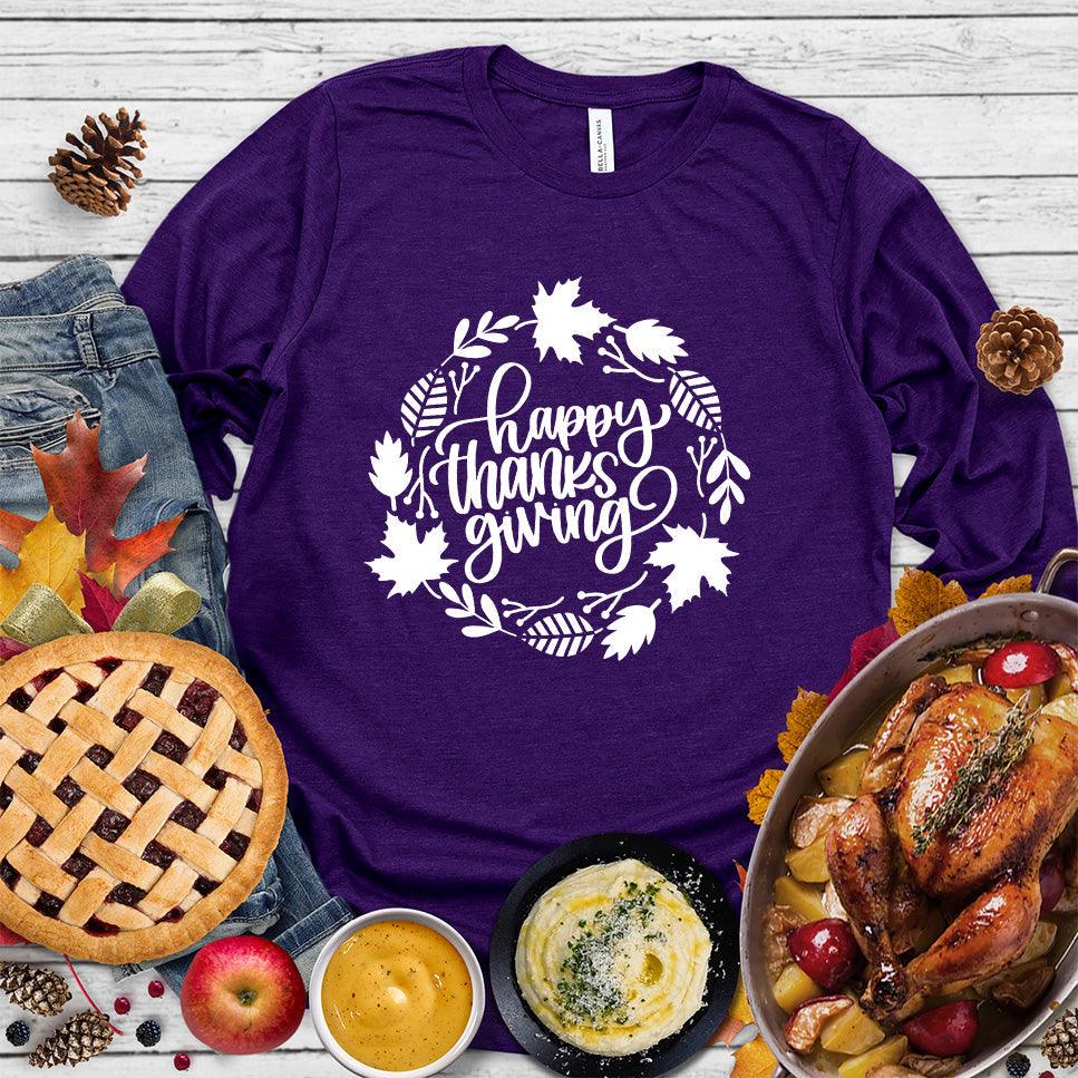 Happy Thanksgiving Version 5 Long Sleeves - Brooke & Belle