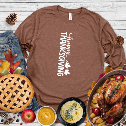 Happy Thanksgiving Version 6 Long Sleeves - Brooke & Belle