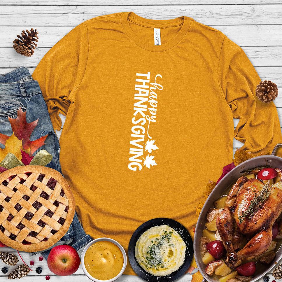 Happy Thanksgiving Version 6 Long Sleeves - Brooke & Belle