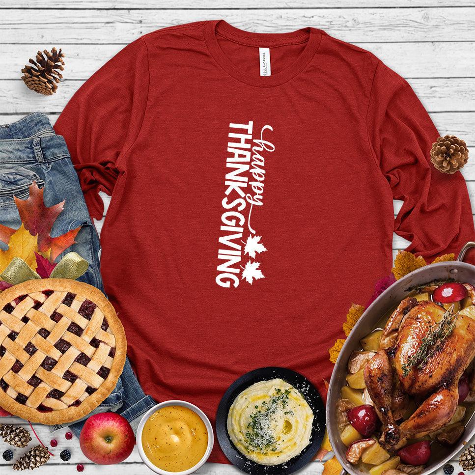 Happy Thanksgiving Version 6 Long Sleeves - Brooke & Belle