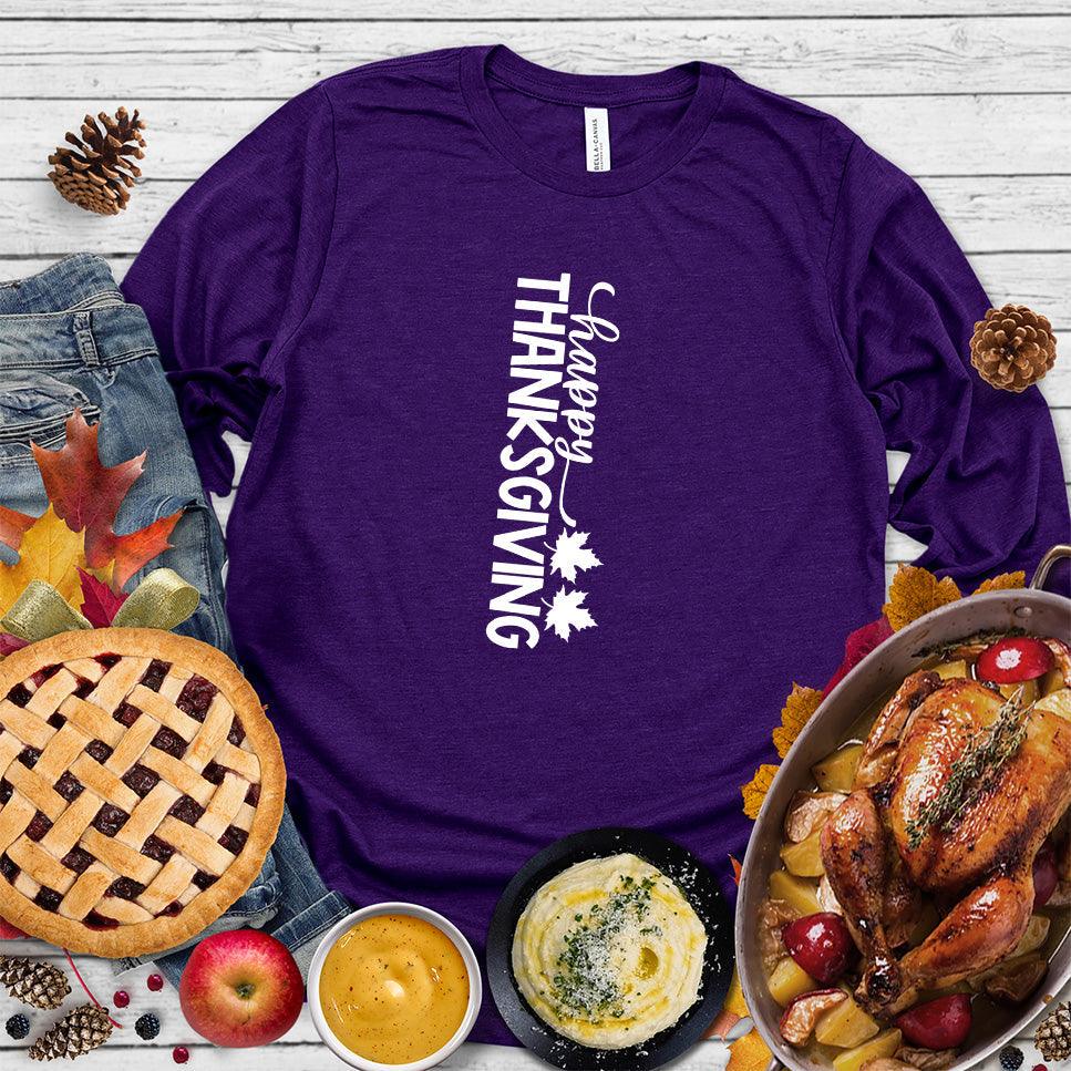 Happy Thanksgiving Version 6 Long Sleeves - Brooke & Belle