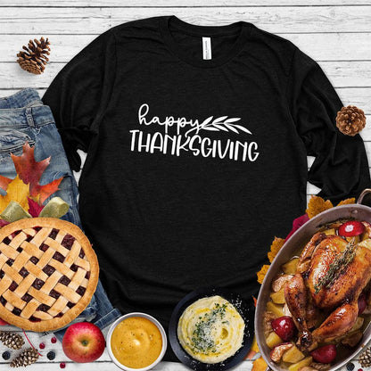 Happy Thanksgiving Long Sleeves - Brooke & Belle