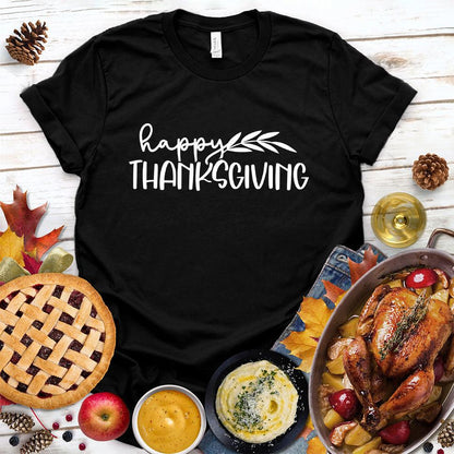 Happy Thanksgiving T-Shirt - Brooke & Belle