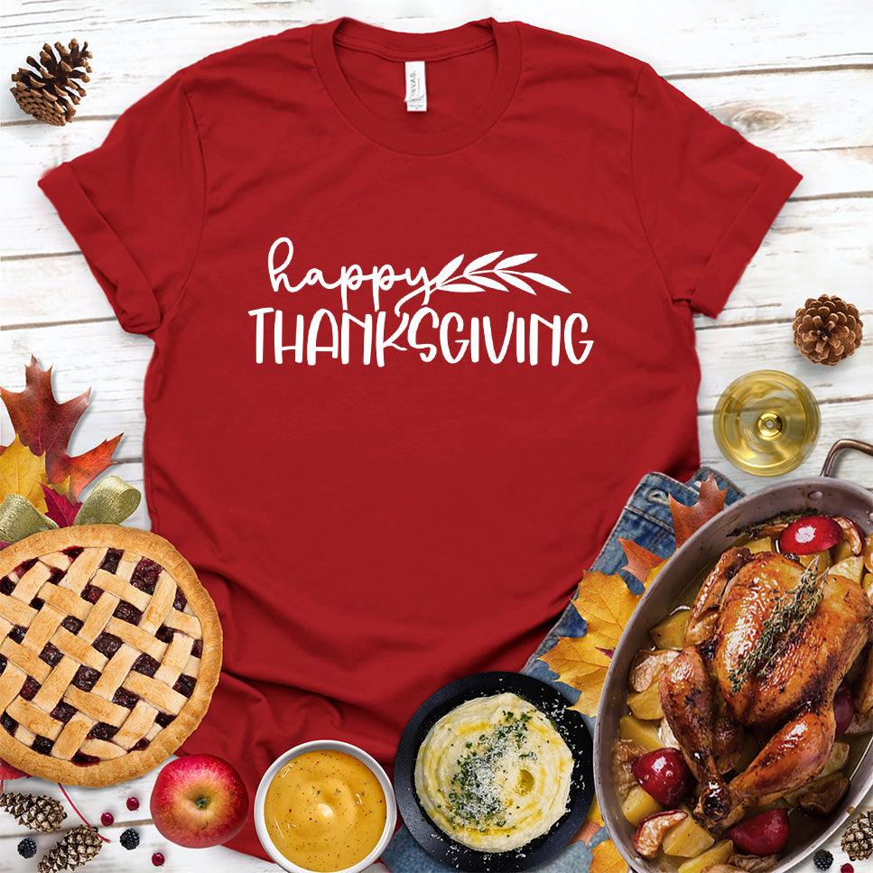 Happy Thanksgiving T-Shirt - Brooke & Belle