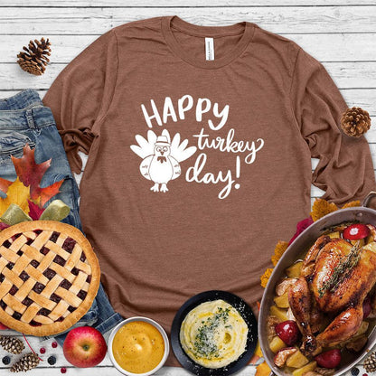 Happy Turkey Day Long Sleeves - Brooke & Belle
