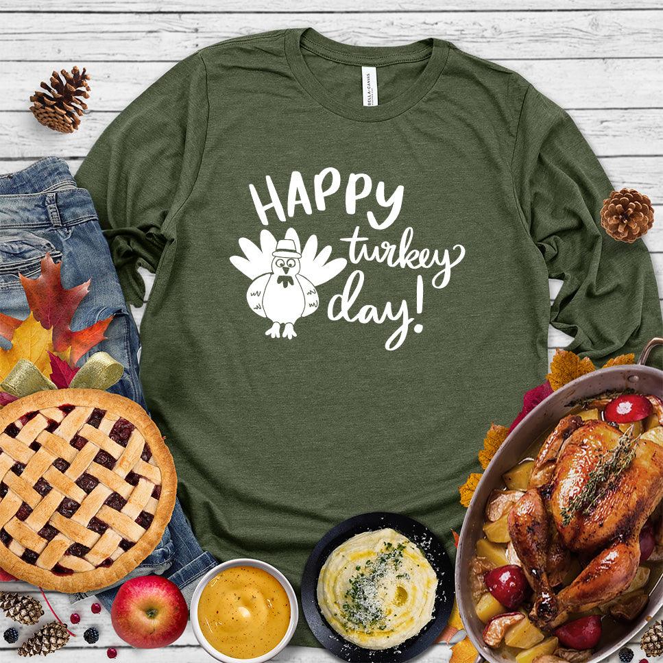 Happy Turkey Day Long Sleeves - Brooke & Belle
