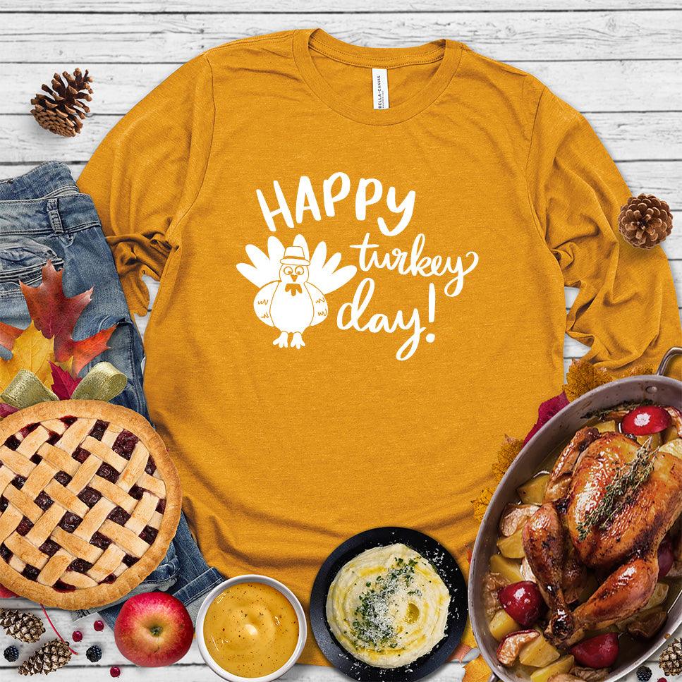 Happy Turkey Day Long Sleeves - Brooke & Belle