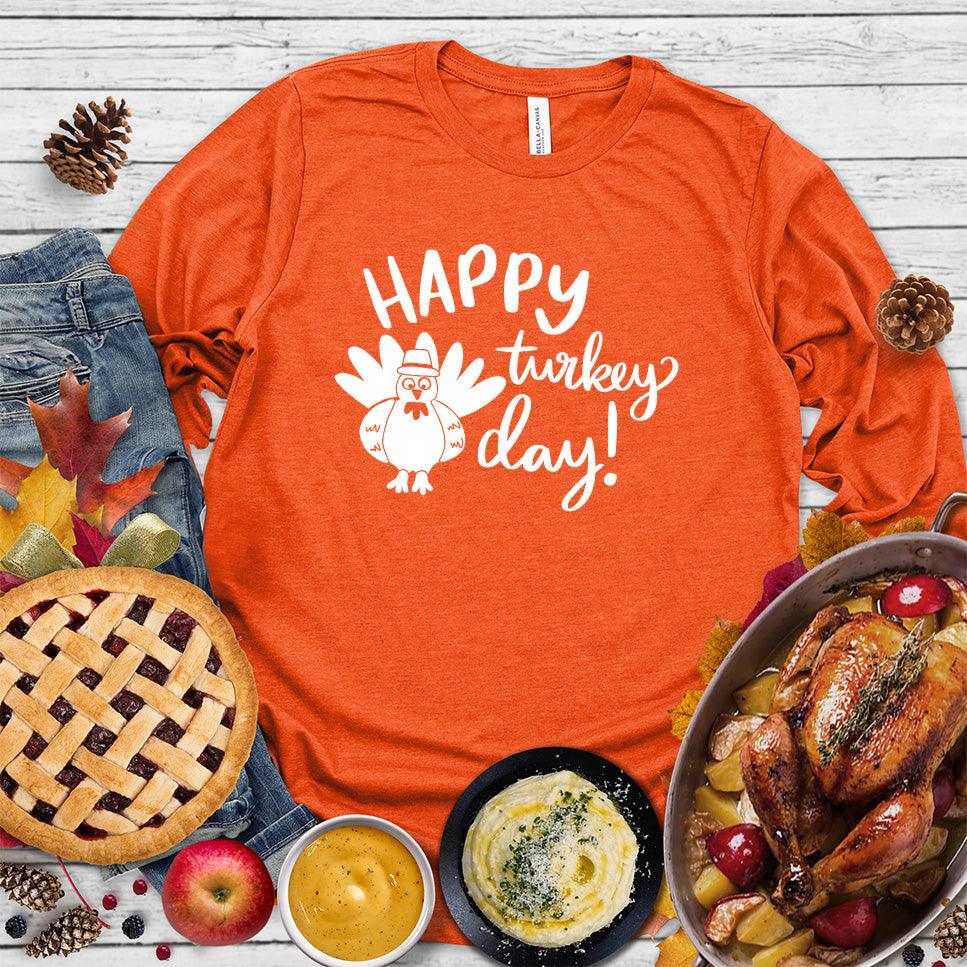 Happy Turkey Day Long Sleeves - Brooke & Belle