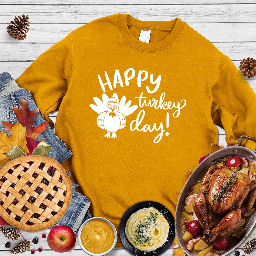 Happy Turkey Day Sweatshirt - Brooke & Belle