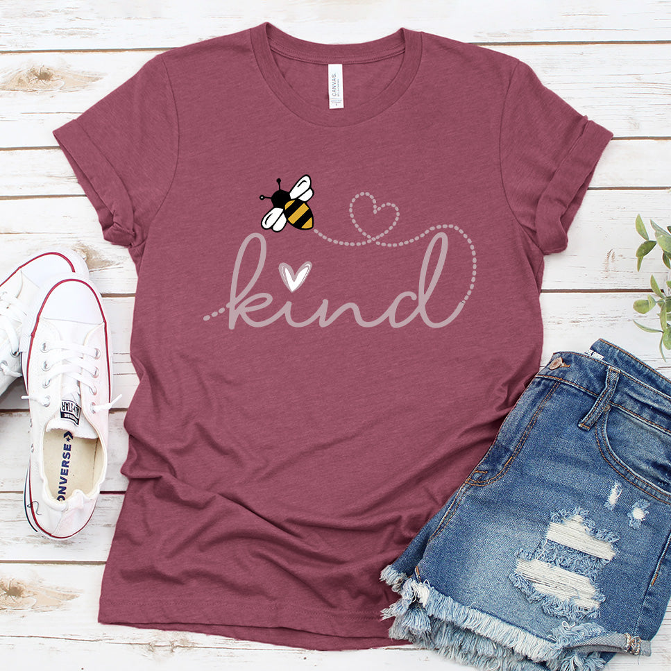 Bee Kind Colored Print T-Shirt