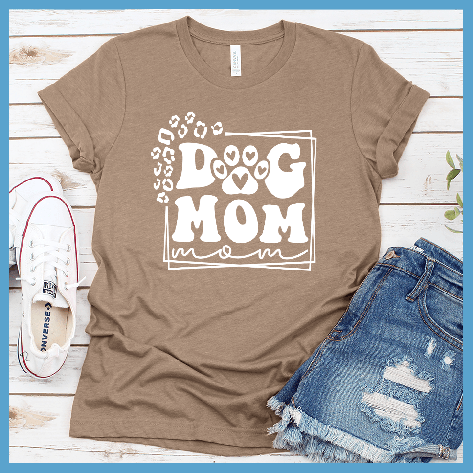 Dog Mom Retro T-Shirt - Brooke & Belle