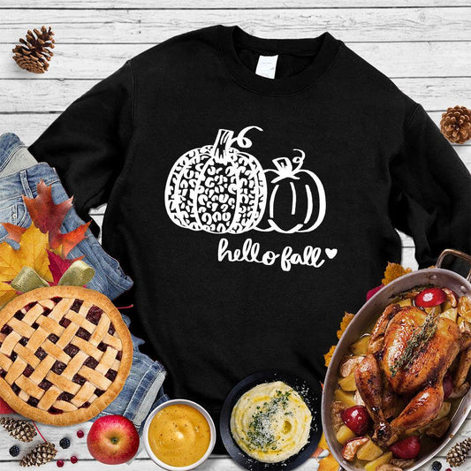 Hello Fall Pumpkin Sweatshirt - Brooke & Belle