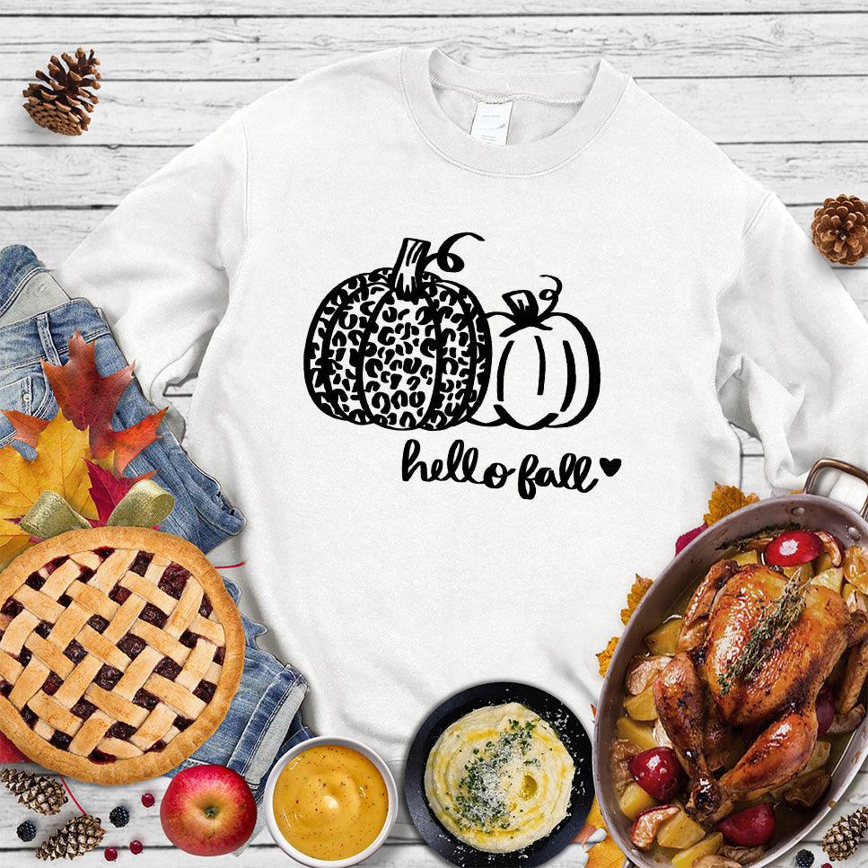 Hello Fall Pumpkin Sweatshirt - Brooke & Belle