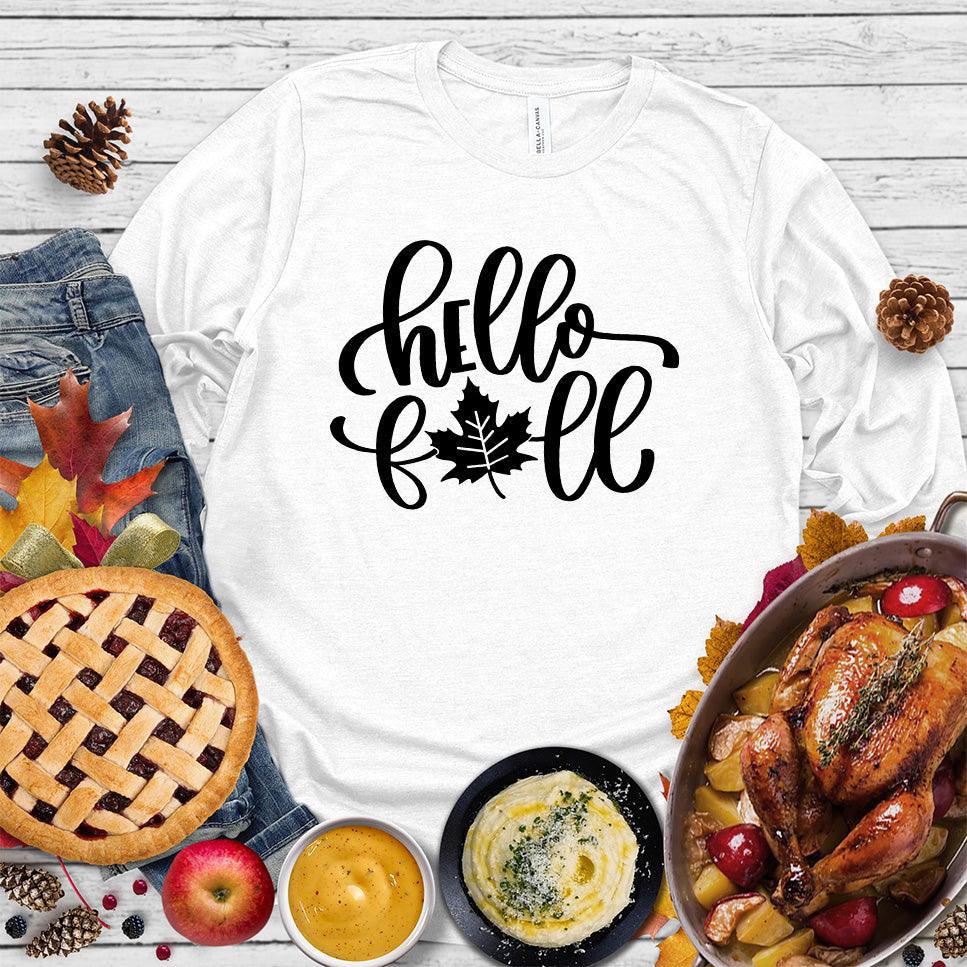 Hello Fall Version 2 Long Sleeves - Brooke & Belle