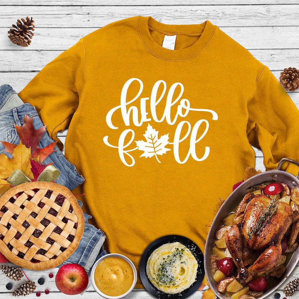 Hello Fall Version 2 Sweatshirt - Brooke & Belle