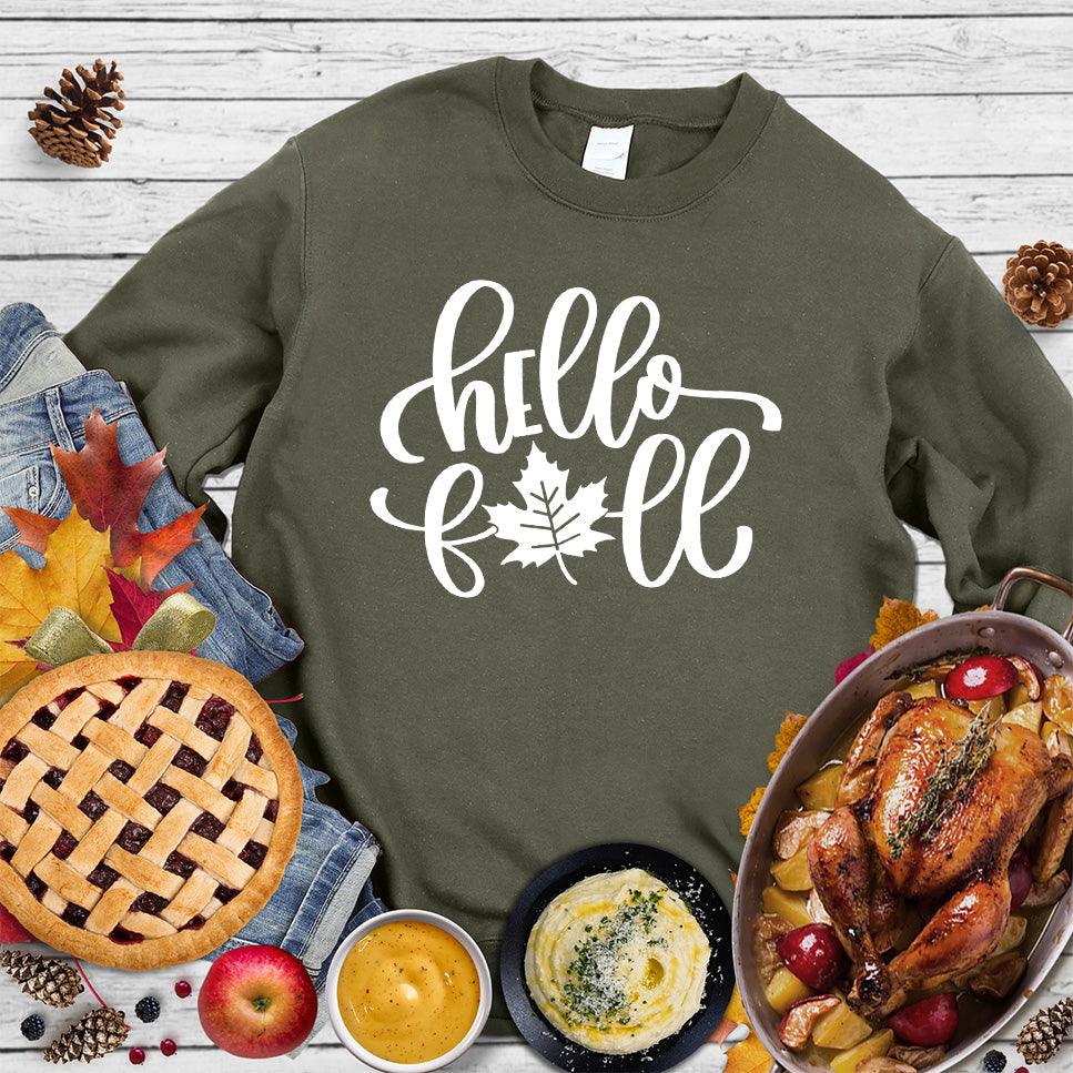 Hello Fall Version 2 Sweatshirt - Brooke & Belle